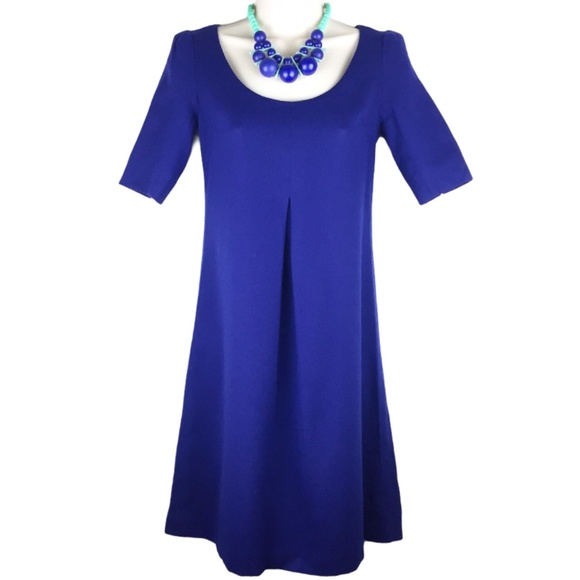 🌵3/$15 Real Riche Wool Royal Blue Dress - Picture 8 of 8